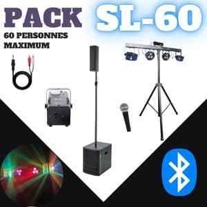 Pack complet 60 personnes