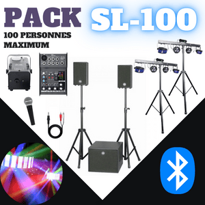 Pack complet 100 personnes
