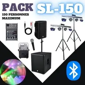 Pack complet 150 personnes