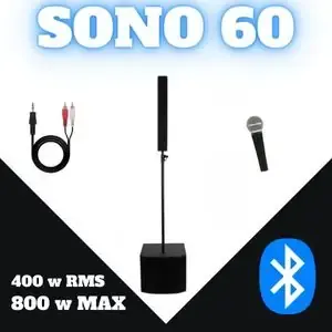 Sonorisation 800w (≤ 60 personnes)