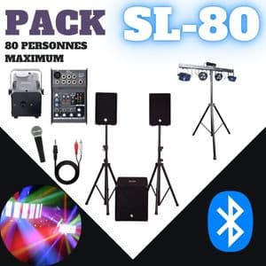 Pack complet 80 personnes