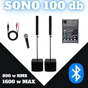 Sonorisation 1600w DB (≤ 100 personnes)