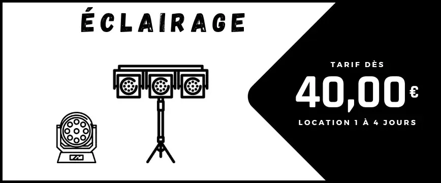 Location éclairage Haute-Savoie Annecy Annemasse Bonneville