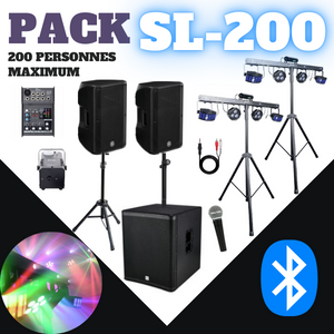 Location pack complet 200 personnes