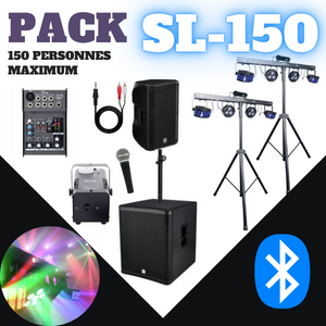 Location pack complet 150 personnes