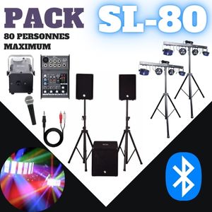 Location pack complet 80 personnes