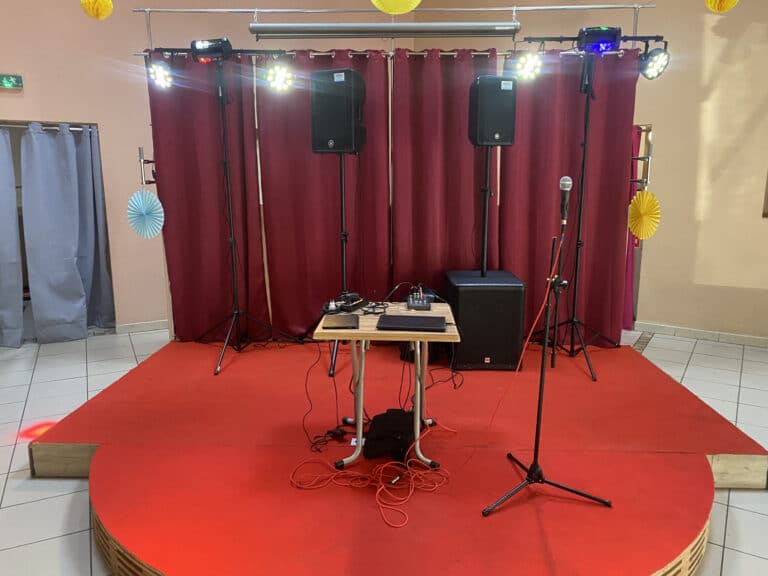 Location de sonorisation pour 200 personnes en prestation, idéale pour grands événements