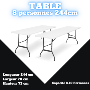 location table pliante 8 personnes événement 74 haute-savoie annecy annemasse eteaux la-roche-sur-foron