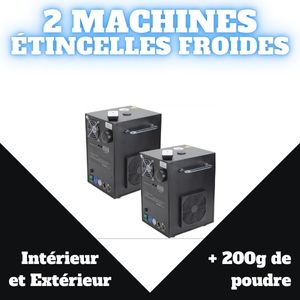 Location machine à étincelles froides Annecy Haute-Savoie