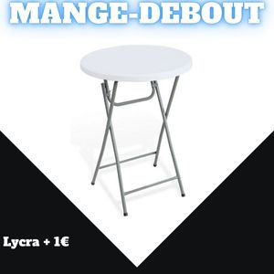 Location mange-debout professionnel Annecy Haute-Savoie