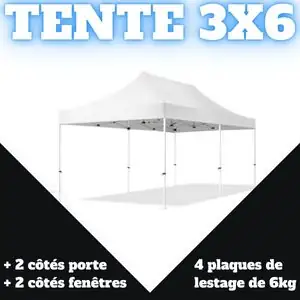 Location barnum 3x6m professionnel Annecy 74.