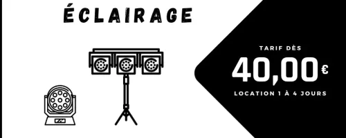 Location éclairage Haute-Savoie Annecy Annemasse Bonneville